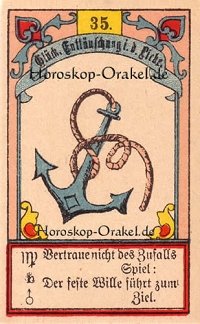 Der Anker im Zwillinge Monatshoroskop an diesem Tag