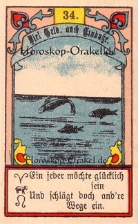 Die Fische im Zwillinge Monatshoroskop an diesem Tag