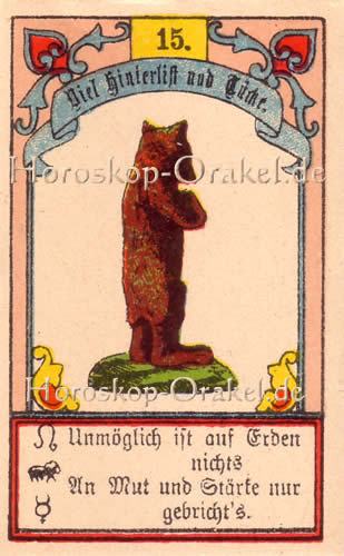 Der Bär, Singlehoroskop Zwillinge